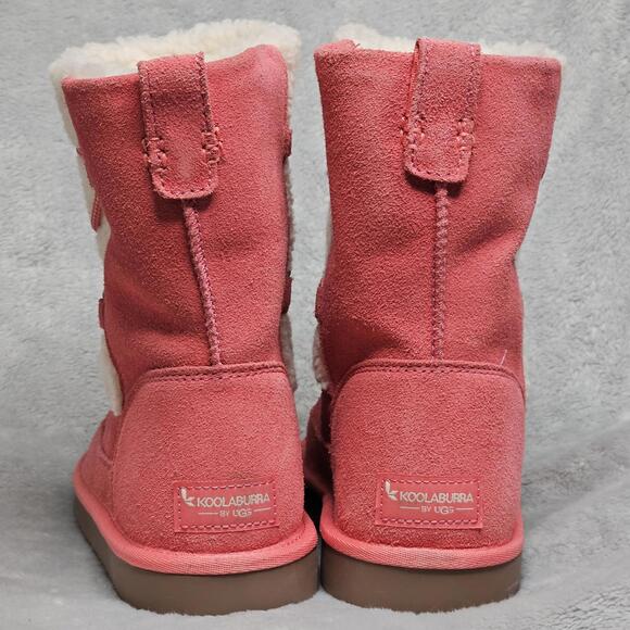 NWOT Koolaburra Women's Pink Boot Size 5 - Picture 2 of 7